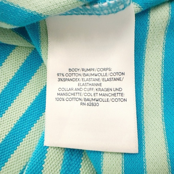 Lands’ End | Men’s Color Block Short Sleeve Polo (L) - Picture 5 of 5